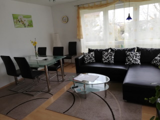 Wohnzimmer der Ferienwohnung